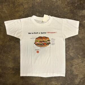 VTG Burger King "We've built a better Whopper" tee